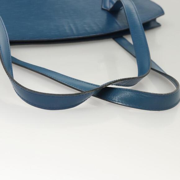 LOUIS VUITTON Epi Saint Jacques Shopping Shoulder Bag Blue M52275 - Picture 7 of 12